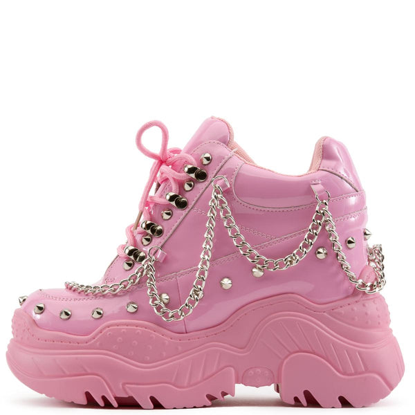 Space Candy Platform Sneakers with Studs