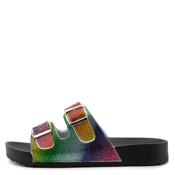 Rainbow rhinestone online slides