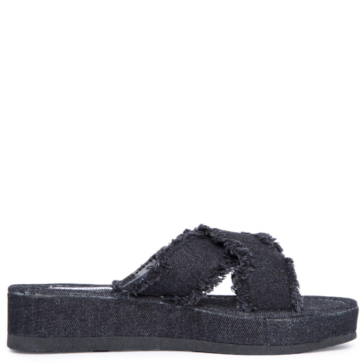 Cape Robbin Hera-3 Black Sandals Black