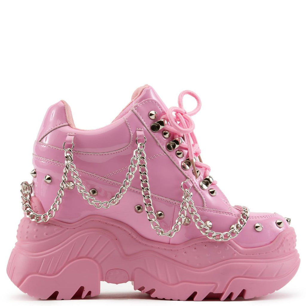 Space Candy Platform Sneakers with Studs – TiltedSole.com