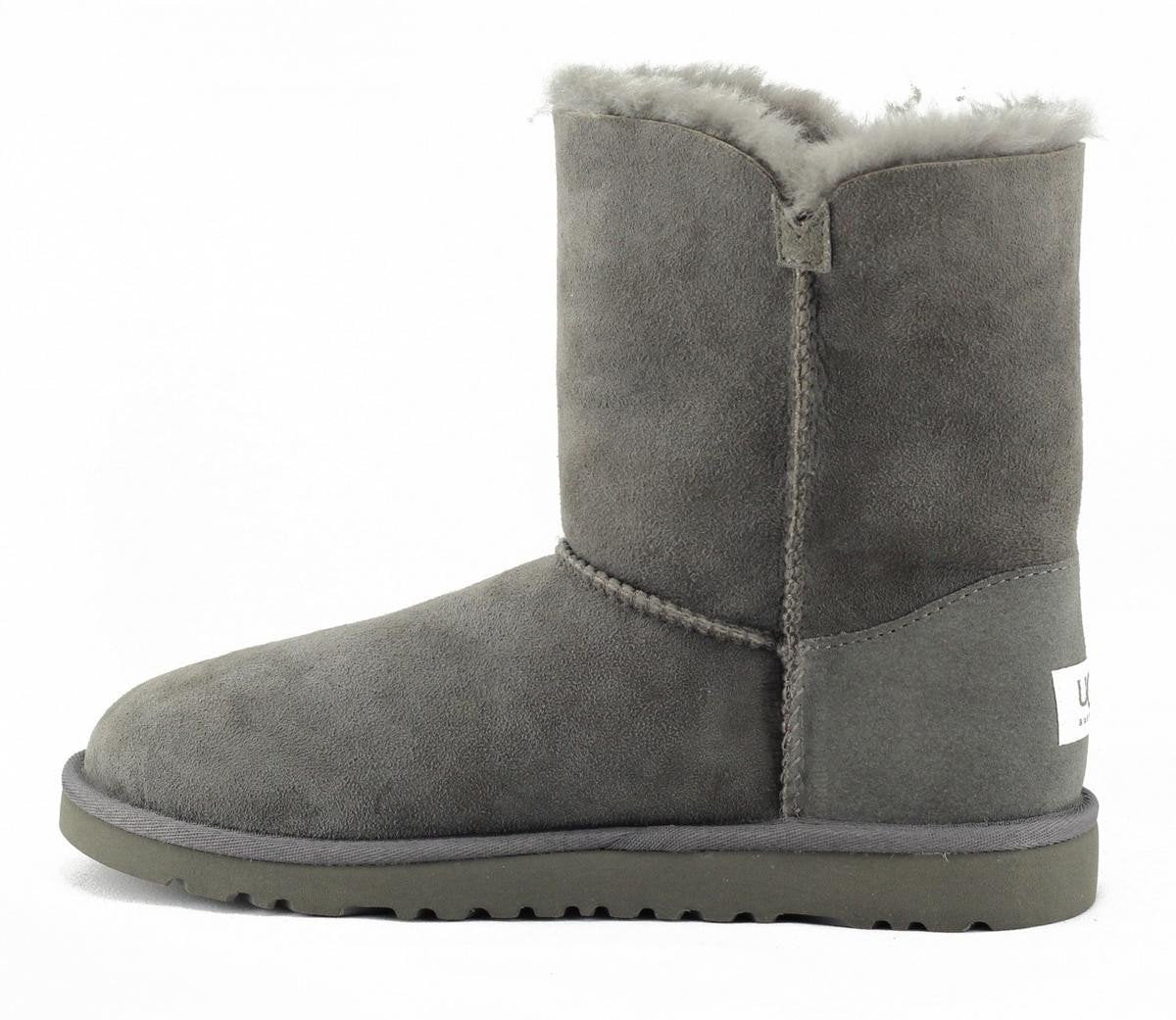 Grey ugg shop boots cheap