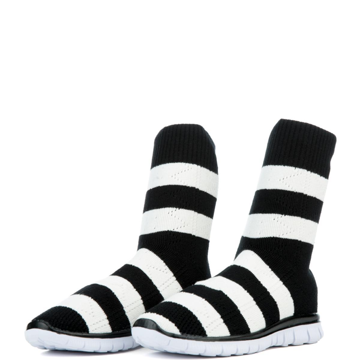 Cape Robbin Malee-1 Sneaker Black/White