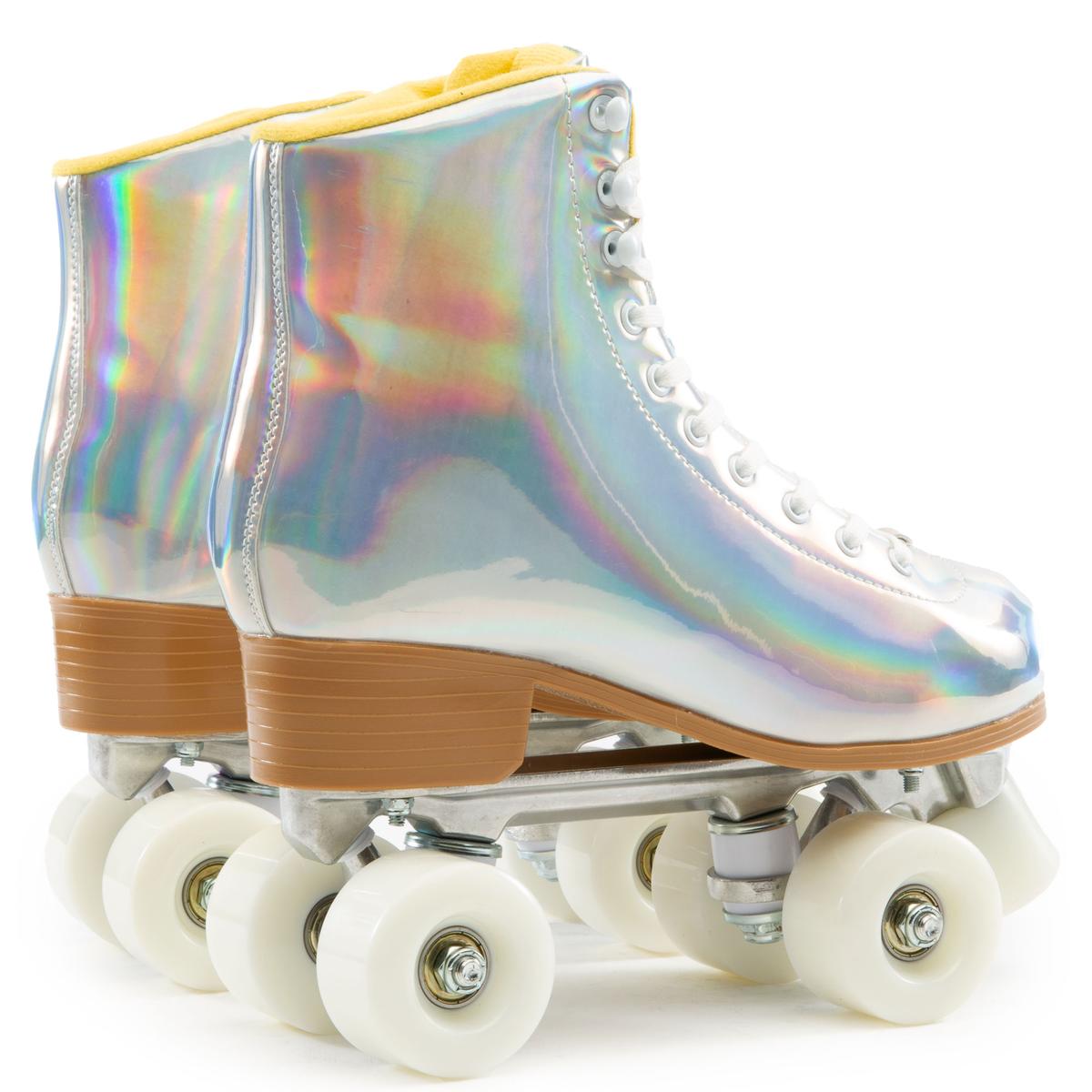 Seventh sold Heaven Holographic Winged Roller Skates